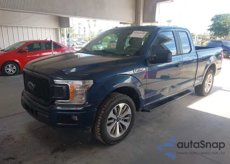 2018 Ford F150 Super Cab из США, поврежденный, VIN 1FTEX1CP2JKF99876